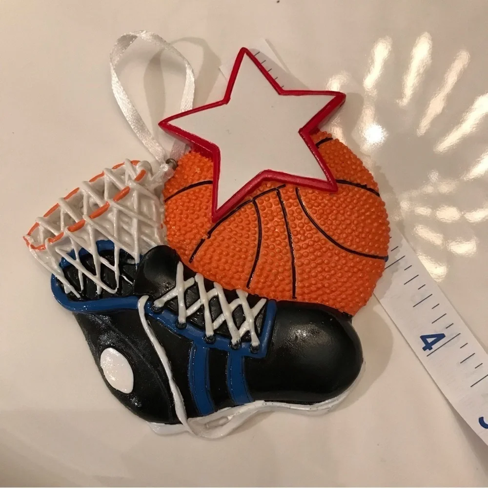 🏀Personalized Basketball Ornament